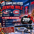 LE TEMPS DES FÊTES AU CENTRE BELL! (CLB 🆚 MTL) 209$ + txs